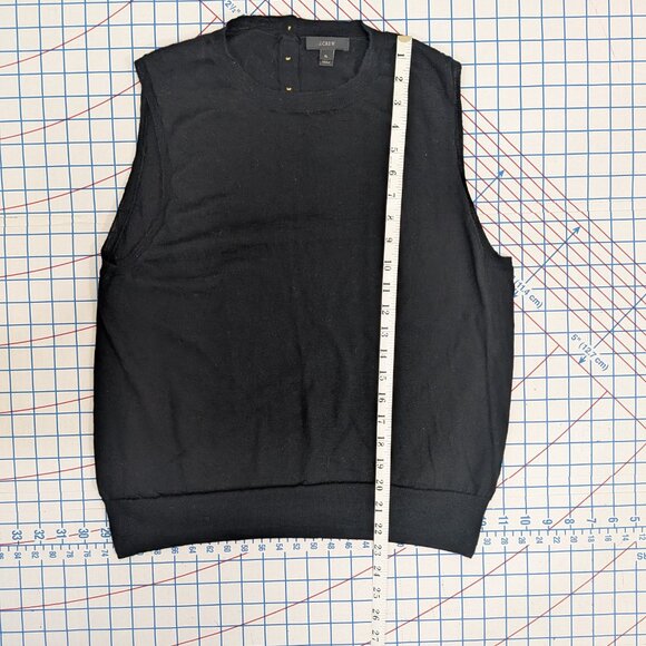 J.Crew Black Merino Wool Twinset, Size XL - Picture 11 of 11
